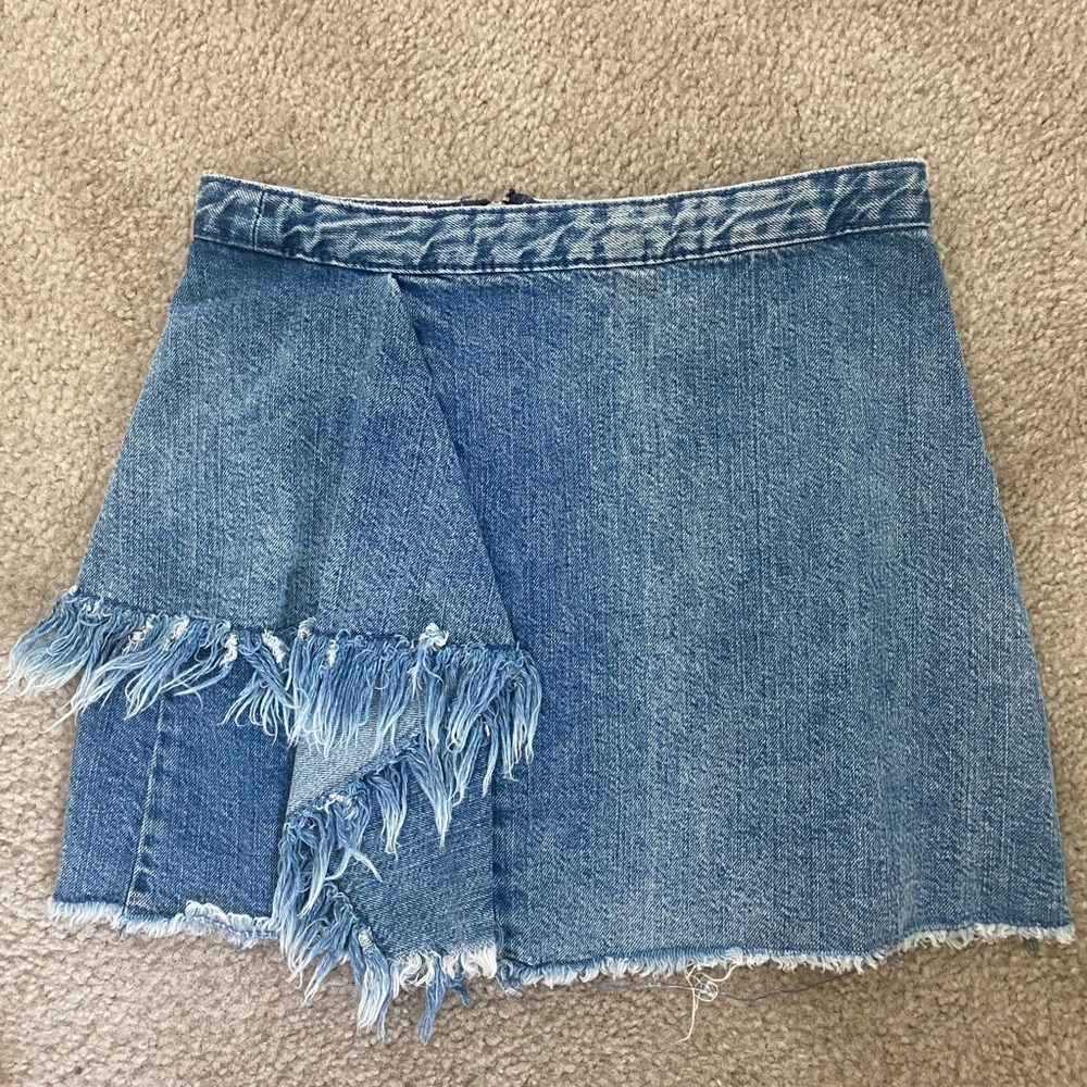 Zara denim skirts